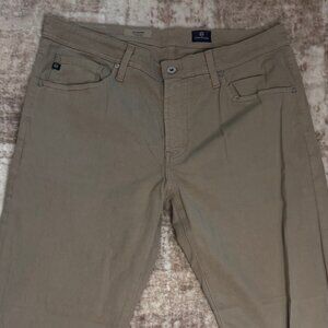 AG (Adriano Goldschmied) Tan The Protoge Straight Leg Cloud Soft Denim , 36